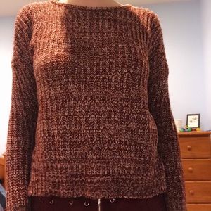 Burgundy sweater